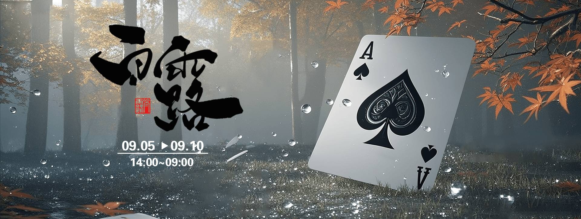 传奇扑克2025年白露节气活动