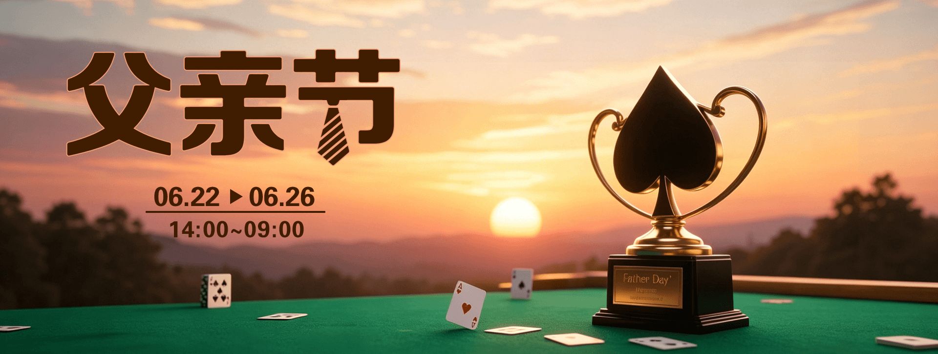 传奇扑克2026年父亲节活动