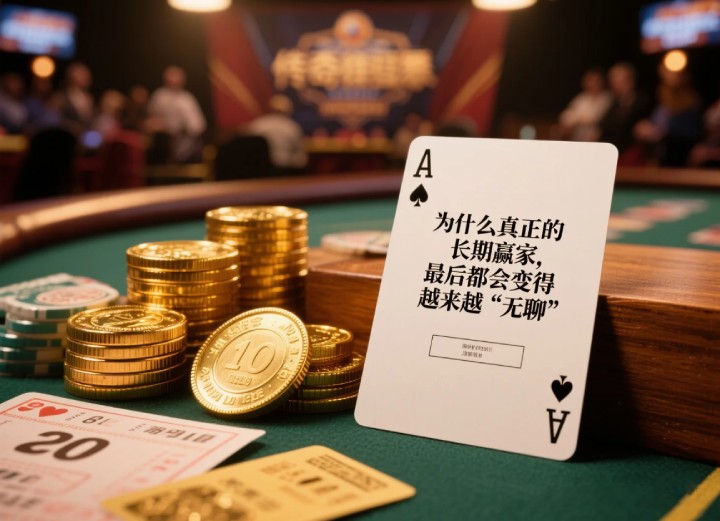 为什么传奇德州APP赢家们都打得很“无聊”？