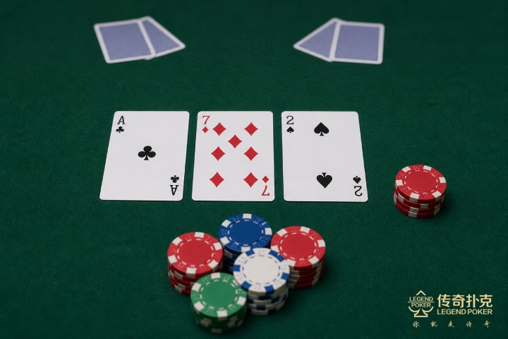 牌面一:A♣7♦2♠