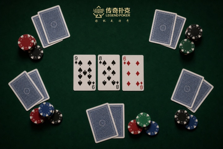 牌面二:9♠8♠6♦