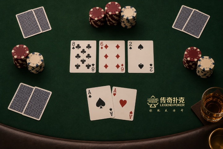 传奇扑克3bet底池遇到低牌面,超对该如何收取价值?