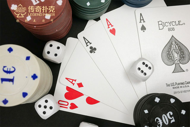传奇扑克APP下载用小同花听牌诈唬的技巧